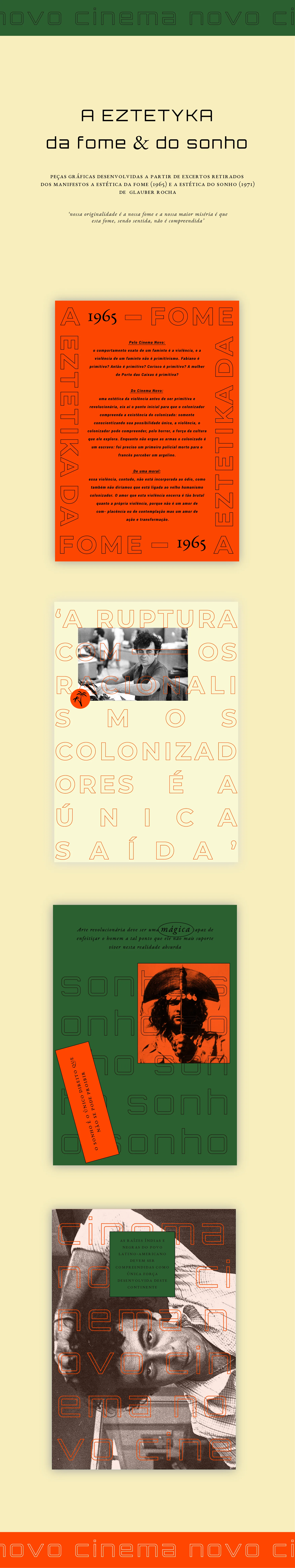 A eztetyka da fome e do sonho — 1